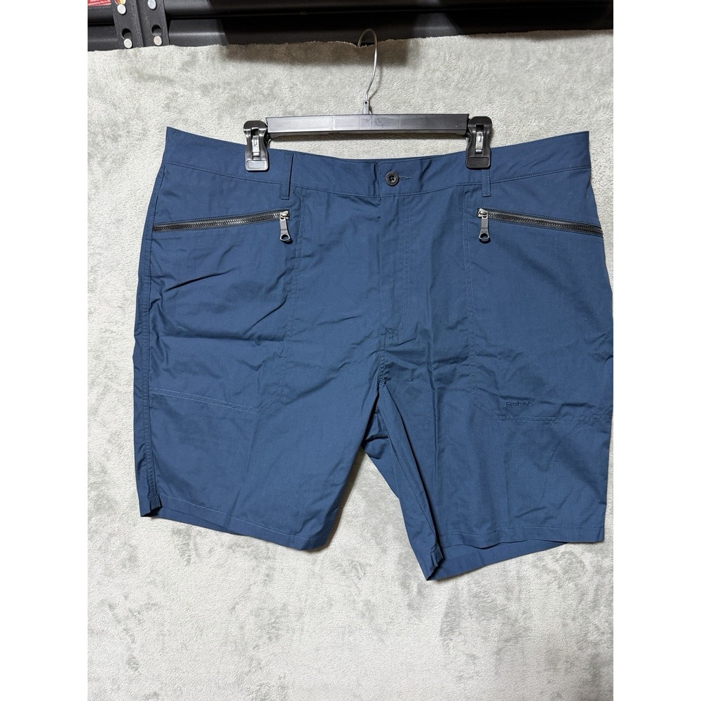Rohan Shorts Mens 42 Blue Stretch Bag Hiking Walking Trekking Bottoms Climbing‎